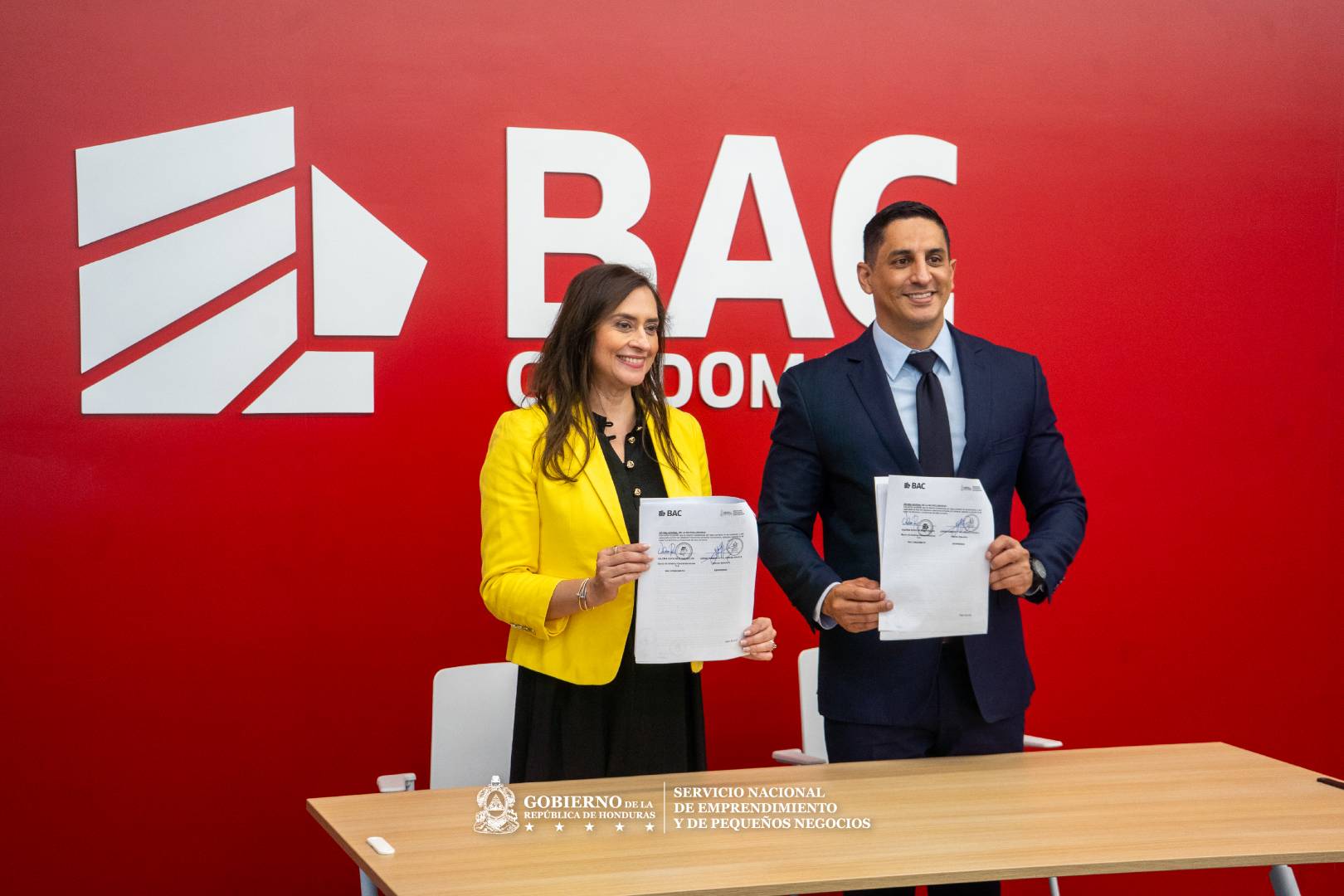 SENPRENDE Y BAC AMPLÍAN OPORTUNIDADES DE CRECIMIENTO PARA EMPRENDEDORES Y MIPYMES HONDUREÑAS
